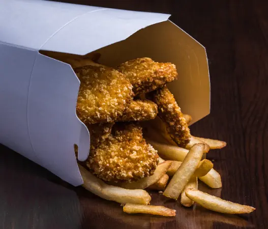 Box Wegetarianskie Falafel Frytki Cyrus Kebab Legnica