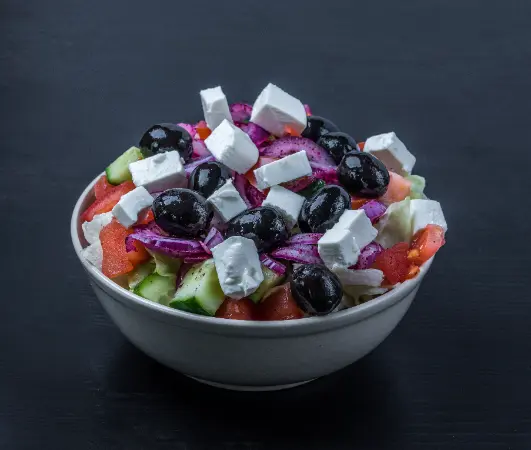 Sałatka Grecka Feta Oliwki Wegetariańskie Cyrus Kebab Legnica